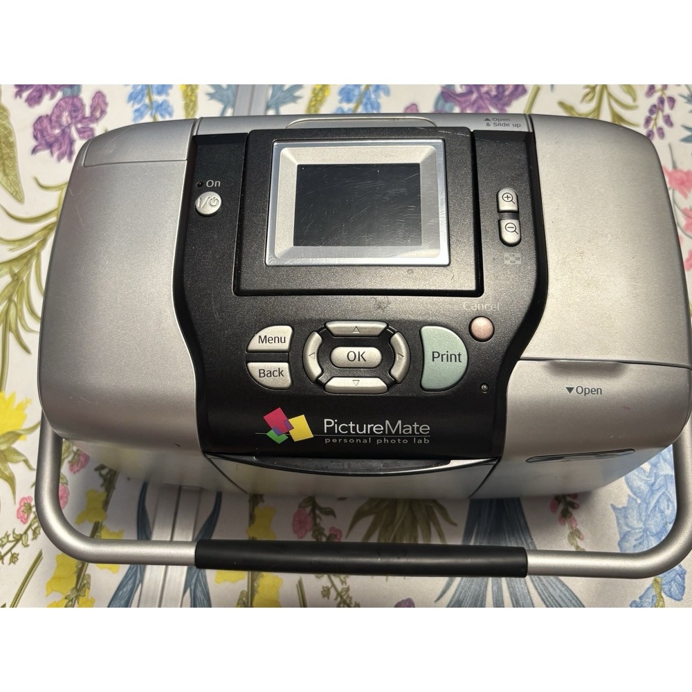 Epson PictureMate‎ Digital Photo Inkjet Printer Portable Compact Untested - Picture 3 of 10